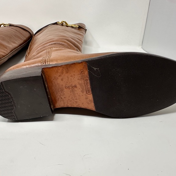 Coach Leather Riding boots - Laguna 8B - Picture 7 of 9